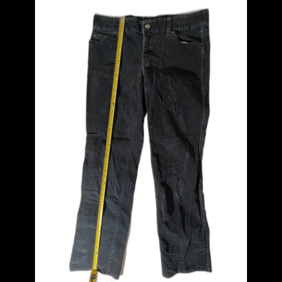 J Crew Corduroy Pants Favorite Fit Dark Navy Blue Women’s Size 6R READ - Picture 5 of 10